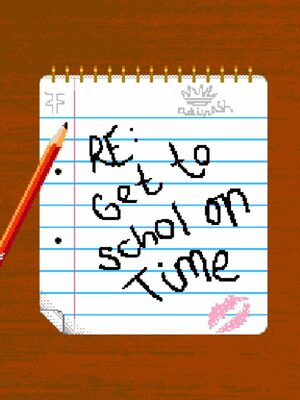 Cover for RE: Get To Schol On Time.