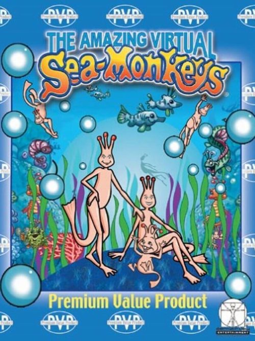 Cover for The Amazing Virtual Sea-Monkeys.