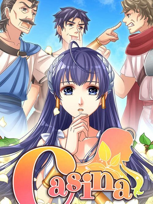 Cover for Casina: A Visual Novel set in Ancient Greece.