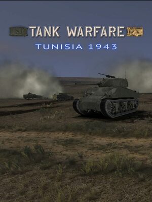 Cover for Tank Warfare: Tunisia 1943.