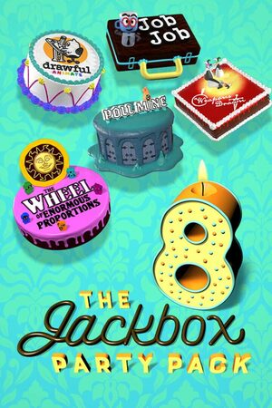 Cover for The Jackbox Party Pack 8.