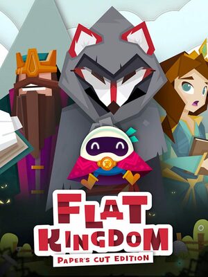 Cover for Flat Kingdom Paper's Cut Edition.