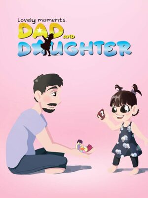 Cover for Lovely Moments: Dad and daughter. Jigsaw Puzzle Game.