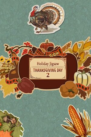Cover for Holiday Jigsaw Thanksgiving Day 2.
