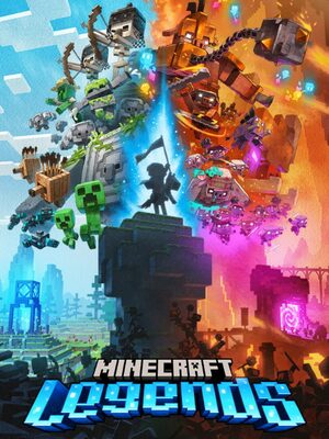 Cover for Minecraft Legends.