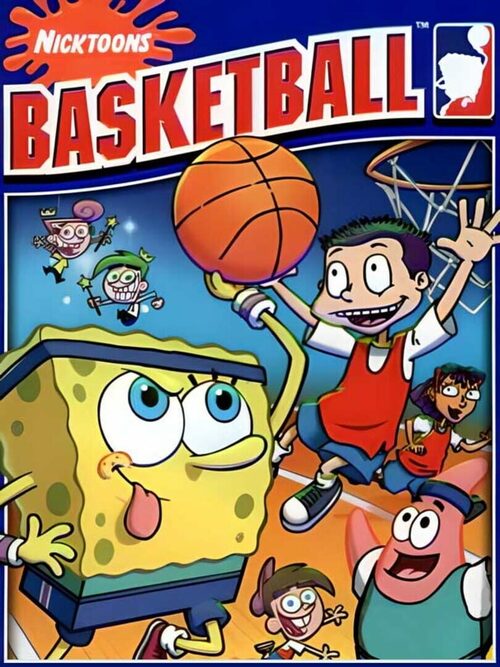 Cover for Nicktoons Basketball.