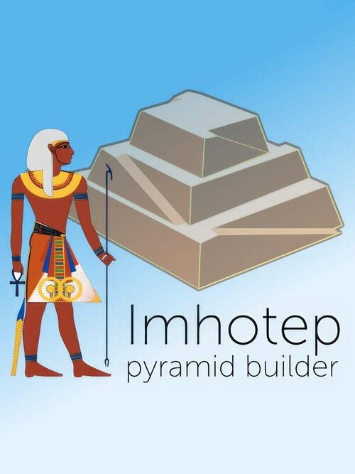 Cover for Imhotep, Pyramid Builder.