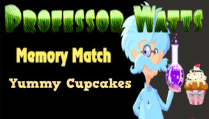 Cover for Professor Watts Memory Match: Yummy Cupcakes.