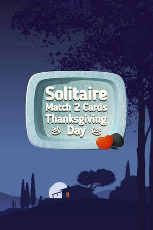Cover for Solitaire Match 2 Cards. Thanksgiving Day.