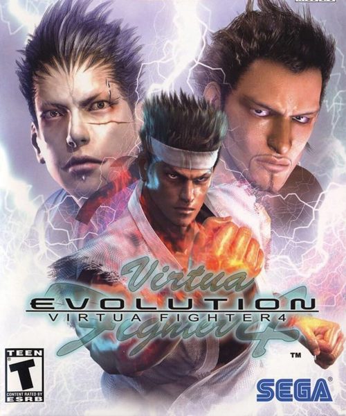 Cover for Virtua Fighter 4 Evolution.