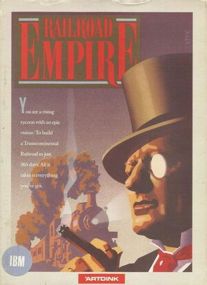 Cover for Railroad Empire.