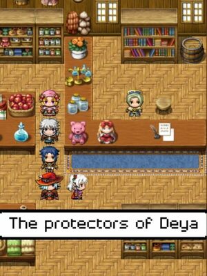 Cover for The protectors of Deya.