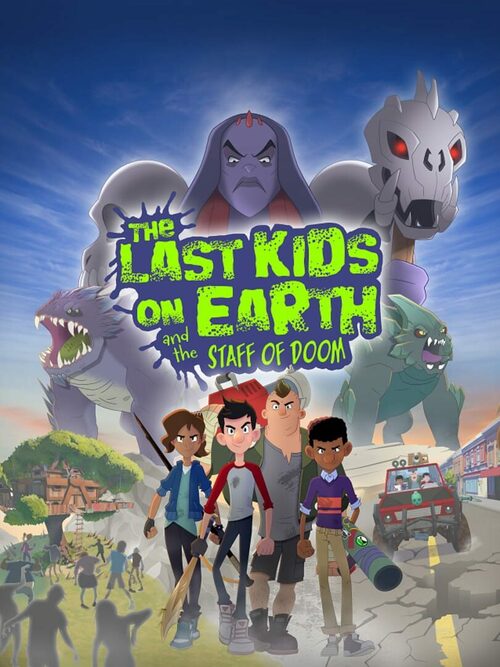 Cover for The Last Kids On Earth and The Staff Of Doom.