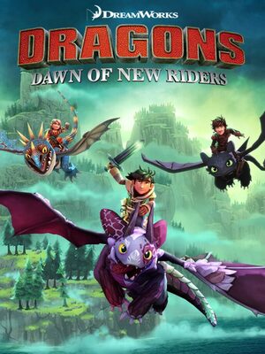 Cover for Dreamworks Dragon: Dawn of New Riders.