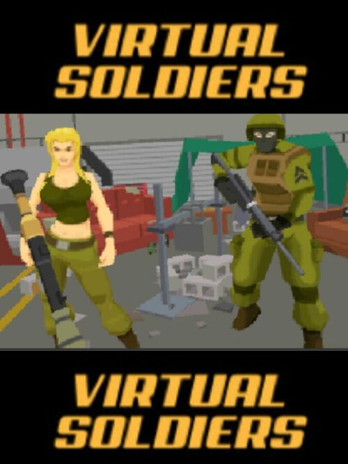 Cover for VIRTUAL SOLDIERS.