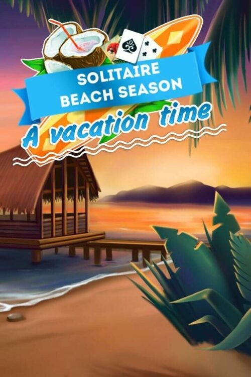 Cover for Solitaire Beach Season A Vacation Time.
