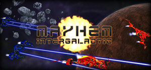 Cover for Mayhem Intergalactic.