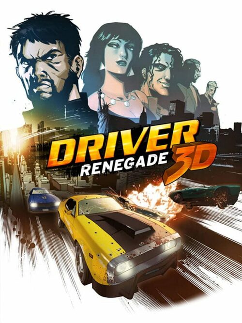 Cover for Driver: Renegade 3D.