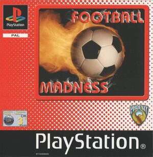 Cover for Football Madness.