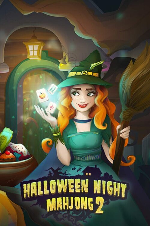 Cover for Halloween Night Mahjong 2.