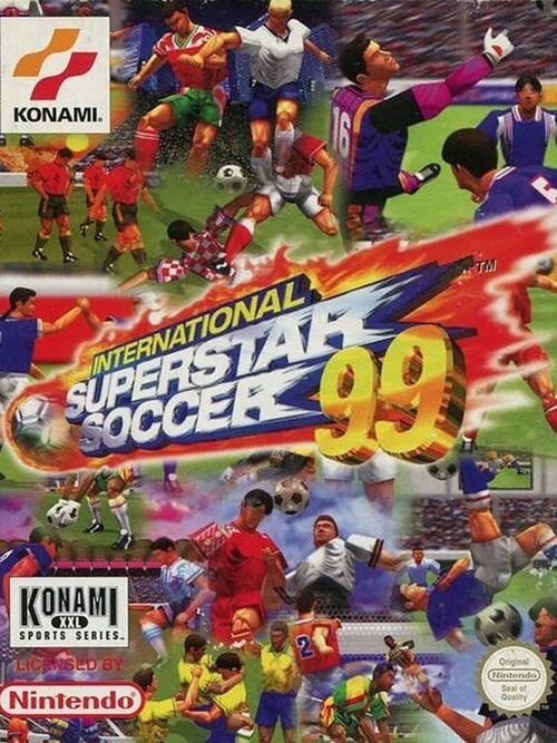 Cover for International Superstar Soccer 99.