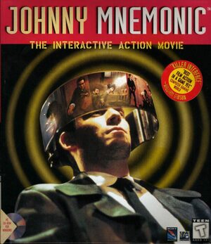 Cover for Johnny Mnemonic.