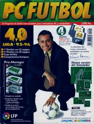 Cover for PC futbol 4.0.