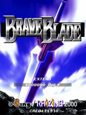 Cover for Brave Blade.