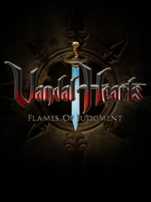 Cover for Vandal Hearts: Flames of Judgment.