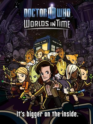 Cover for Doctor Who: Worlds in Time.