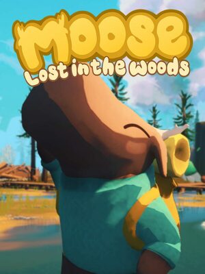 Cover for Moose Lost in the Woods.