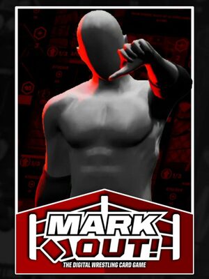 Cover for Mark Out! The Wrestling Card Game.