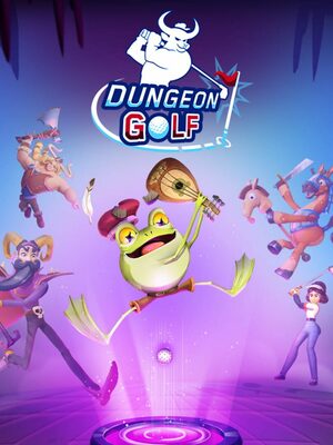 Cover for Dungeon Golf.