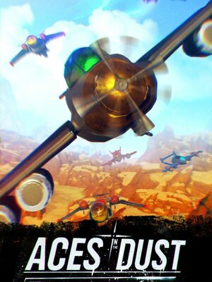 Cover for Aces in the Dust.
