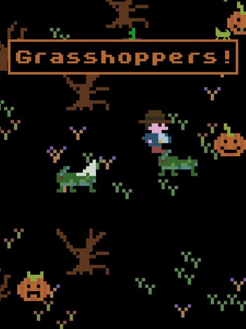 Cover for Grasshoppers!.