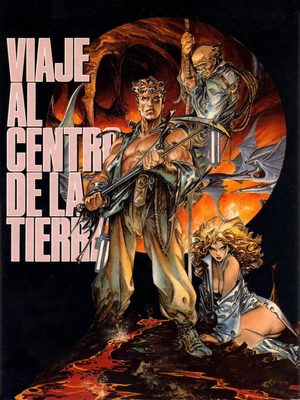 Cover for Viaje al centro de la Tierra (videogame).