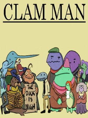 Cover for Clam Man.