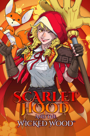 Cover for Scarlet Hood and the Wicked Wood.