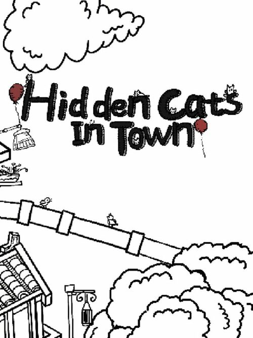 Cover for Hidden Cats In Town.