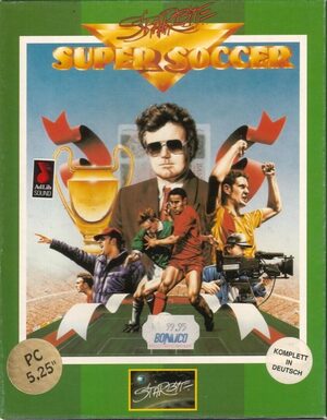 Cover for Starbyte Super Soccer.
