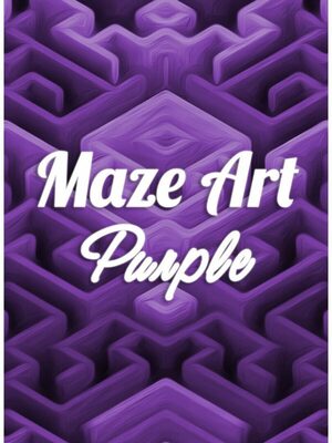 Cover for Maze Art: Purple.