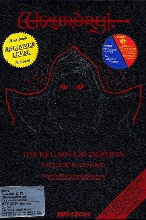Cover for Wizardry IV: The Return of Werdna.