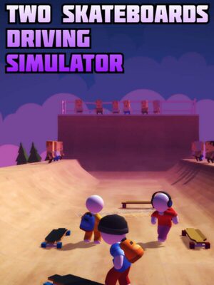 Cover for Two Skateboards Driving Simulator.