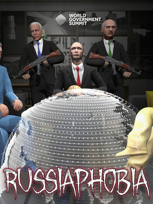 Cover for RUSSIAPHOBIA.