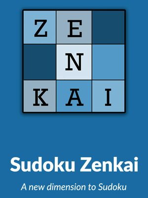 Cover for Sudoku Zenkai.