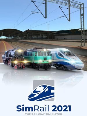 Cover for SimRail - The Railway Simulator.