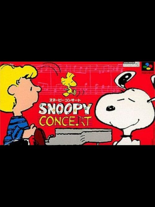 Cover for Snoopy Concert.