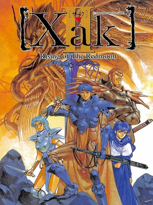 Cover for Xak II: Rising of the Redmoon.