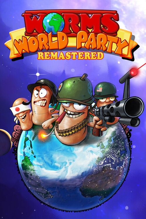 Cover for Worms World Party Remastered.