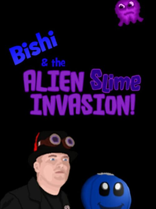 Cover for Bishi and the Alien Slime Invasion!.